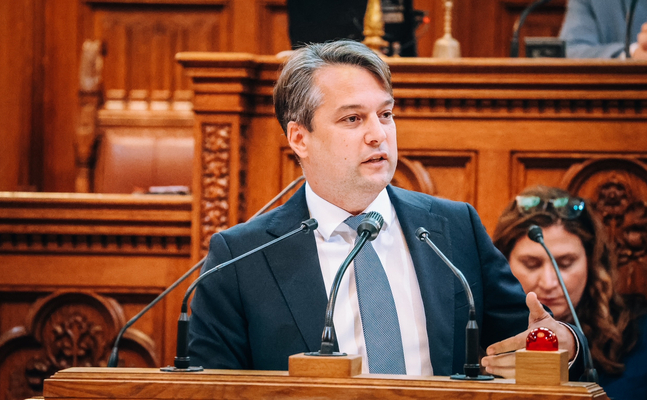 Das Bild zeigt den Wiener FPÖ-Chef Stadtrat Dominik Nepp