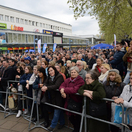 Teilnehmerinnen und Teilnehmer der Asyldemonstration