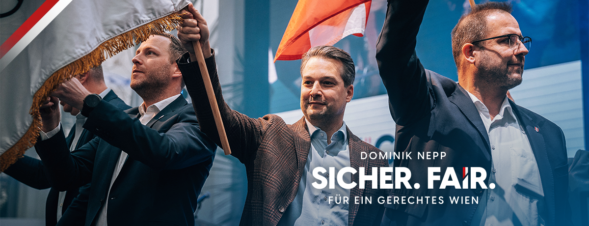 Bild von Michael Schnedlitz, Dominik Nepp und Christian Hafenecker