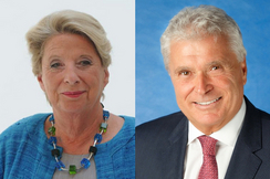 v.l.: Ursula Stenzel und David Lasar