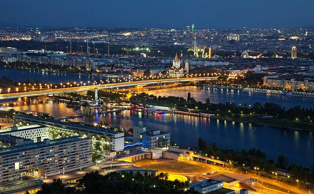 Bild: Wien Abendstimmung, Quelle Pixabay